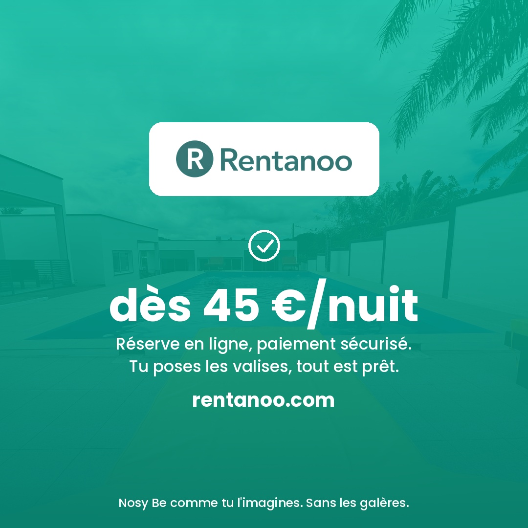 Dès 45 €/nuit · Réservation Rentanoo